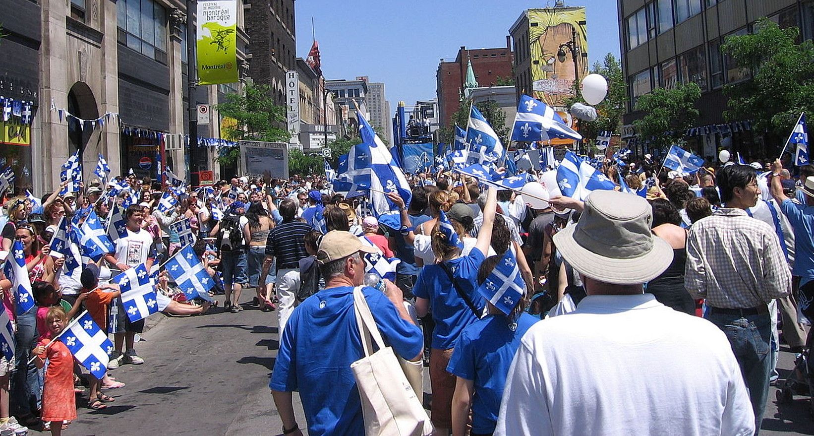 Festa nazionalaren ospakizuna, Montrealen. MONTREALAIS.