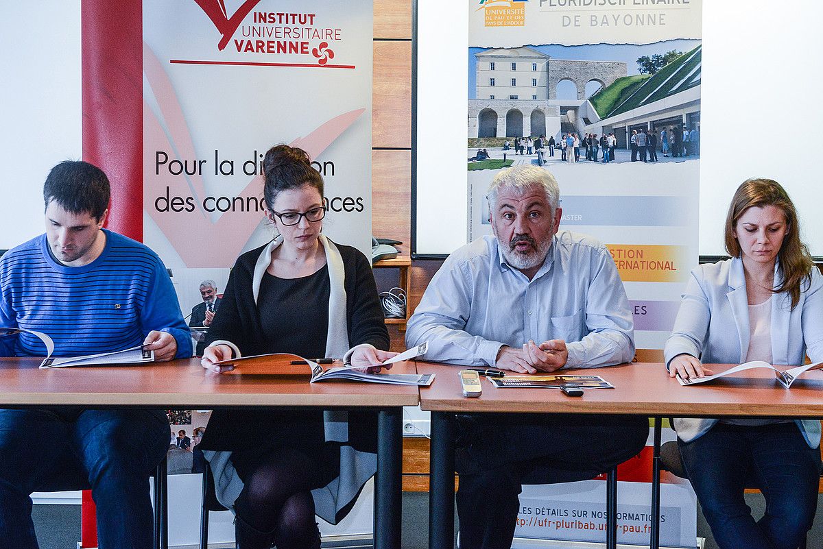 Varenne Unibertsitate Institutuak antolatu ditu jardunaldiak. I. MIQUELESTORENA. Varenne Unibertsitate Institutuak antolatu ditu jardunaldiak. I. MIQUELESTORENA.
