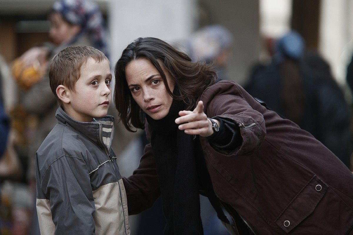Gerrak elkartuko dituen lau pertsonaren istorioa kontatzen du The Search filmak. BERRIA. Gerrak elkartuko dituen lau pertsonaren istorioa kontatzen du The Search filmak. BERRIA.