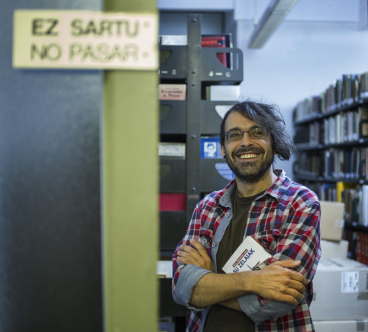 Mikel Peruarena Ansa, atzo, Donostian. JON URBE / ARGAZKI PRESS.