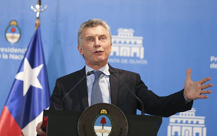 Mauricio Macri. DAVID FERNANDEZ, EFE