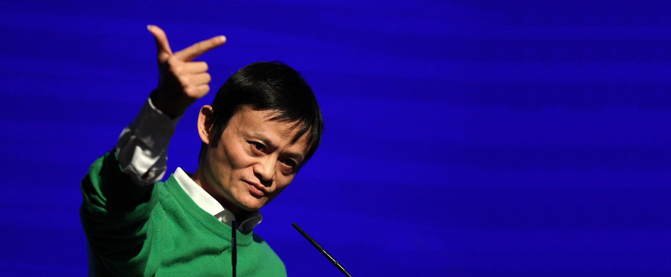 Alibabaren fundatzaile eta bakarkako akziodun nagusia, Ma Yun. BERRIA.