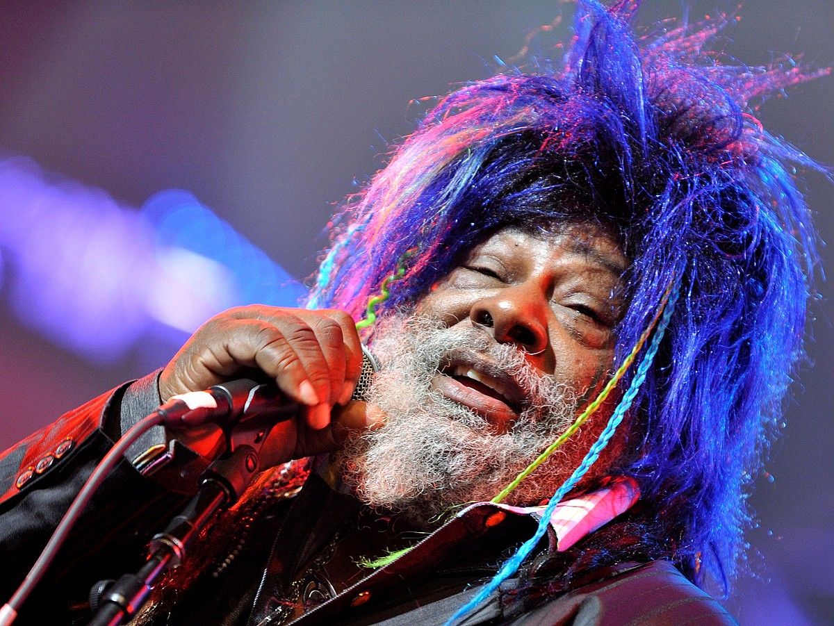George Clinton, zuzeneko emanaldi batean.