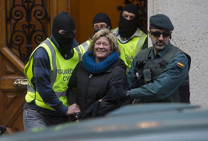 2014ean eraman zuen atxilotuta Guardia Zibilak. LUIS JAUREGIALTZO, ARGAZKI PRESS