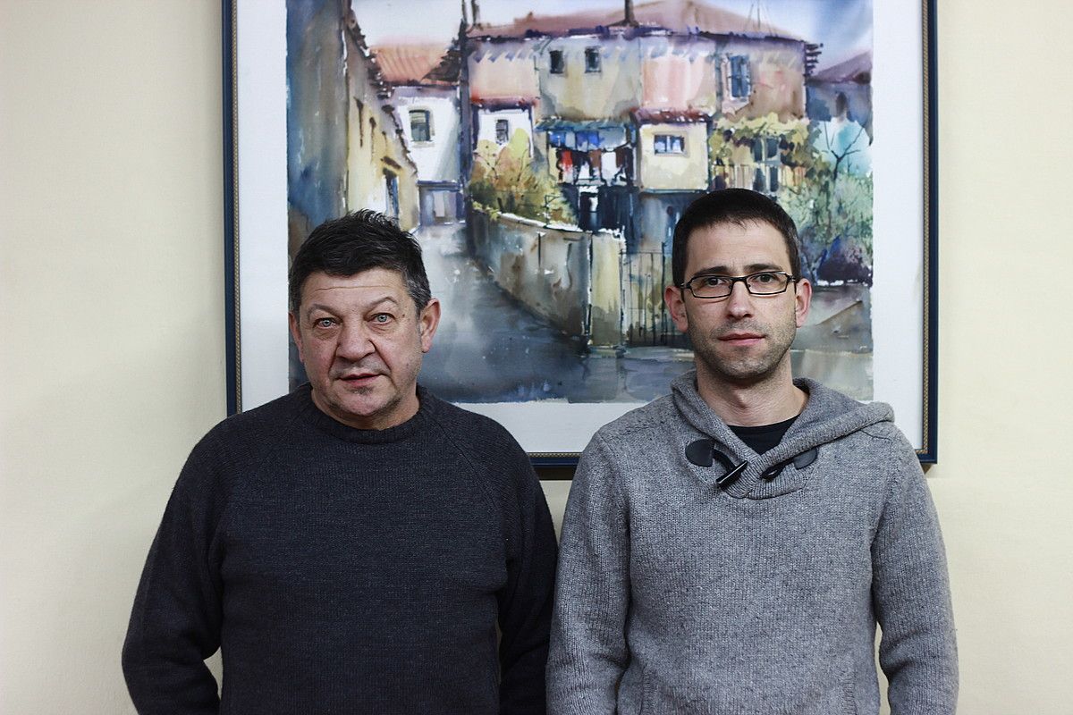 Jesus Guridi Txato eta Gorka Kortabarria Poti, Elorrion. LIHER LARRAÑAGA.