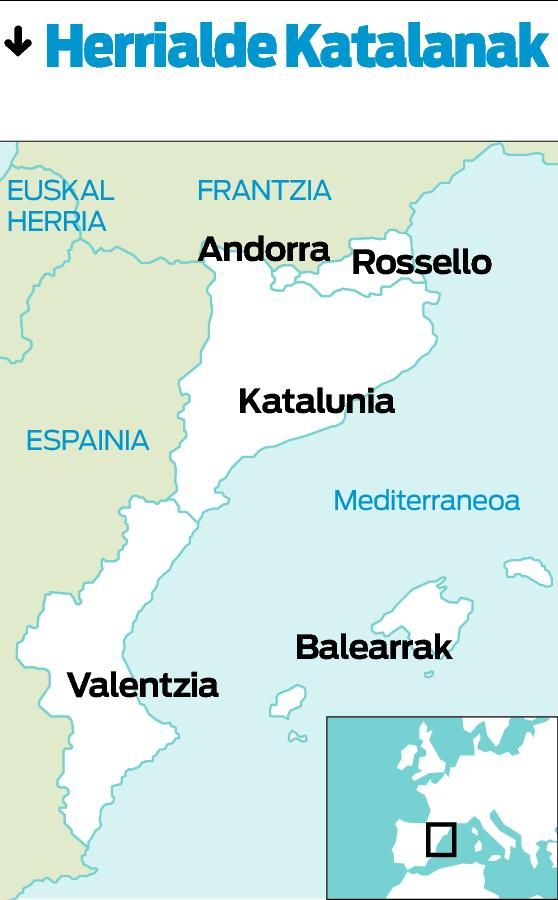 Herrialde Katalanak, bai; gero. Herrialde Katalanak, bai; gero.