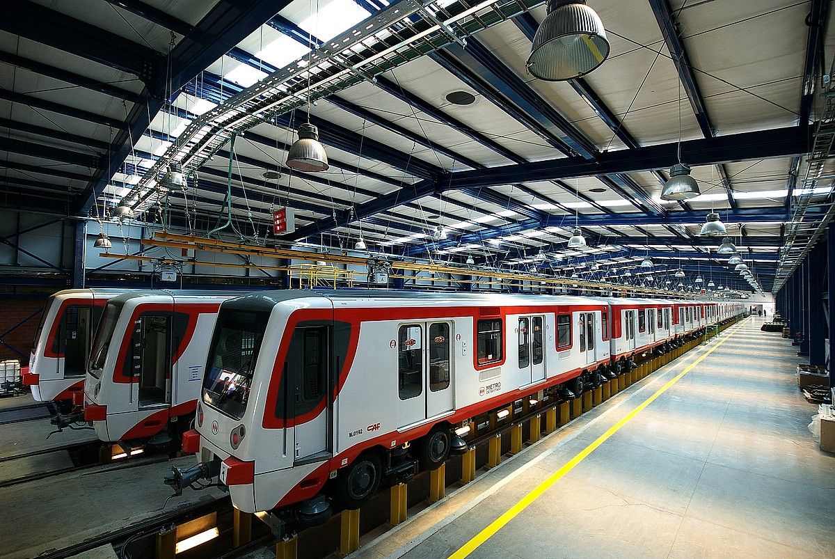 CAFen metroko modeloak. CAF. CAFen metroko modeloak. CAF.
