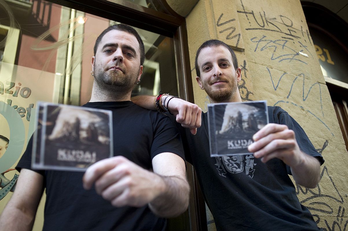 Metalaren oinarritik aldendu gabe, bere estiloa zabaldu du Kudaik disko berrian. JUAN CARLOS RUIZ / ARGAZKI PRESS.