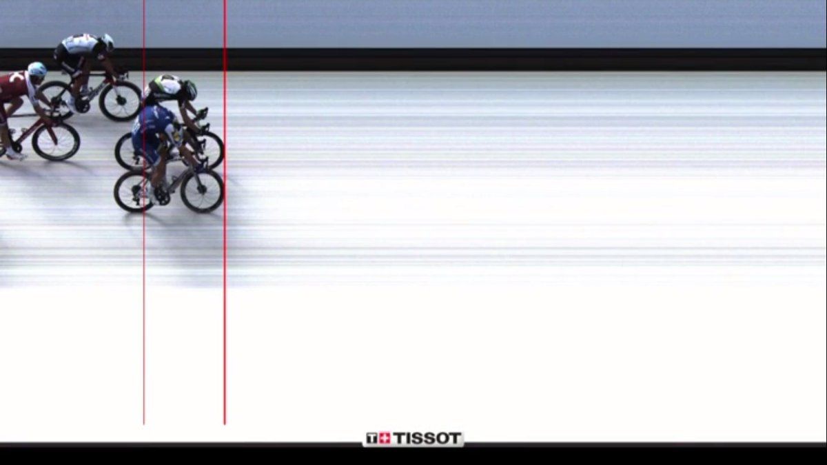 Amaierako argazkia. Goian Kittel, behean Boasson agen. FRANTZIAKO TOURRA