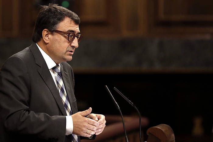 Aitor Esteban EAJko diputatua Madrilen. SERGIO BARRENECHEA, EFE