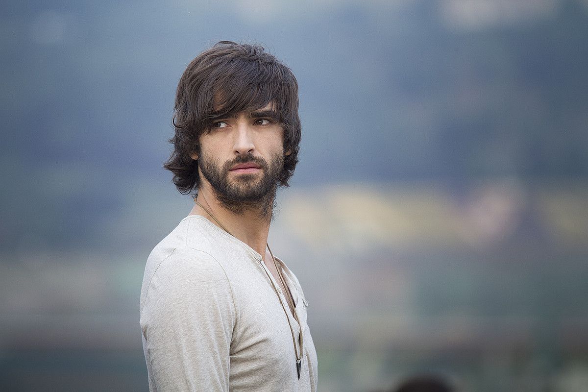 Aitor Luna da Lain telesaileko aktore protagonista. ETB. Aitor Luna da Lain telesaileko aktore protagonista. ETB.