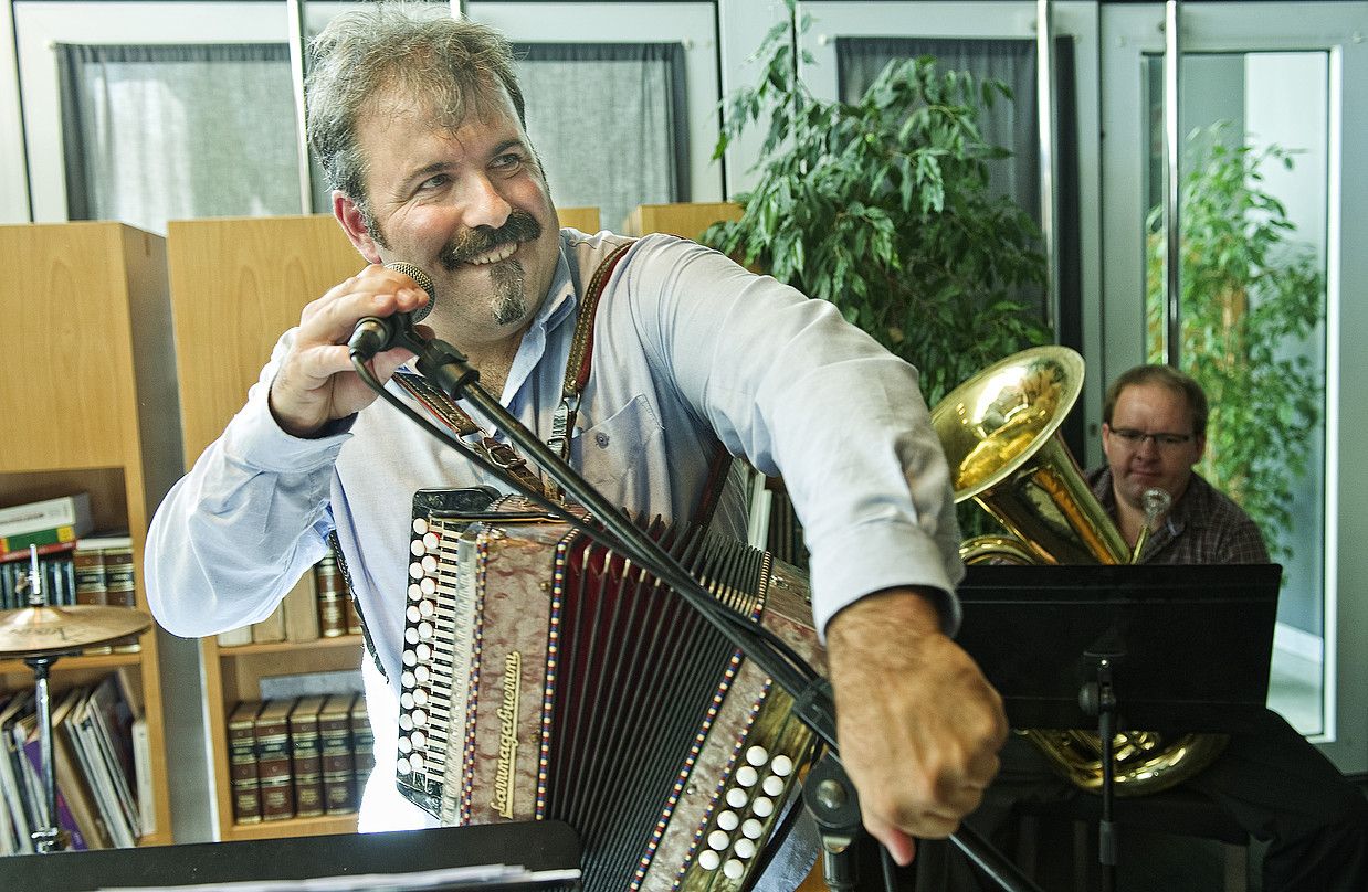 Joseba Tapia, artxiboko irudi batean. JON URBE / ARGAZKI PRESS.