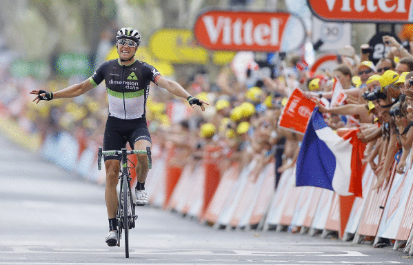 Edvald Boasson Hagen helmugan satzen. ROBERT GHEMENT / EFE