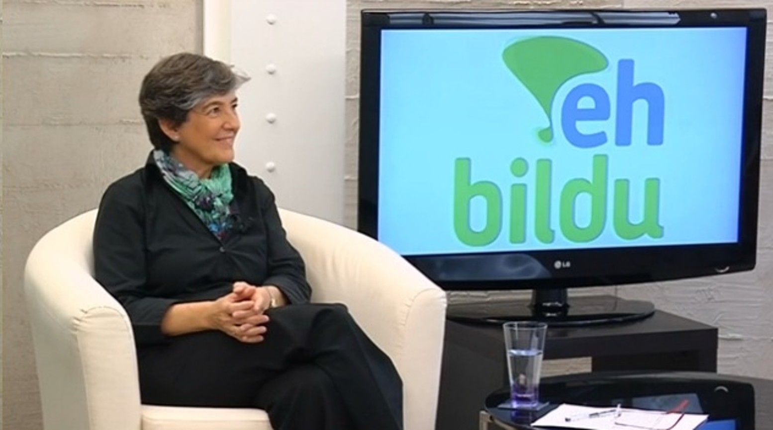Laura Mintegi, atzo. BERRIA. Laura Mintegi, atzo. BERRIA.