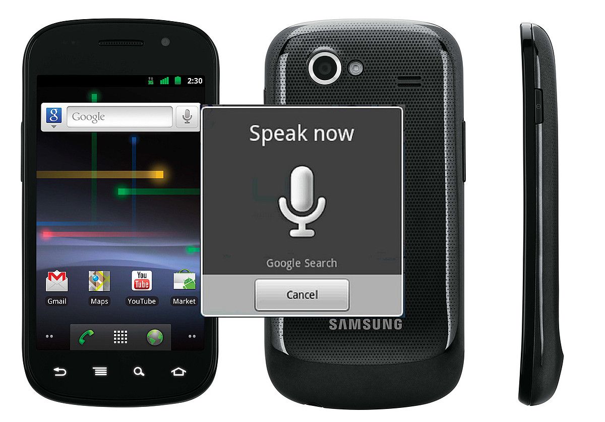 Ahotsa jaso eta erantzuteko gai diren aplikazioak dituzte puntako telefonoek. Z / BERRIA. Ahotsa jaso eta erantzuteko gai diren aplikazioak dituzte puntako telefonoek. Z / BERRIA.