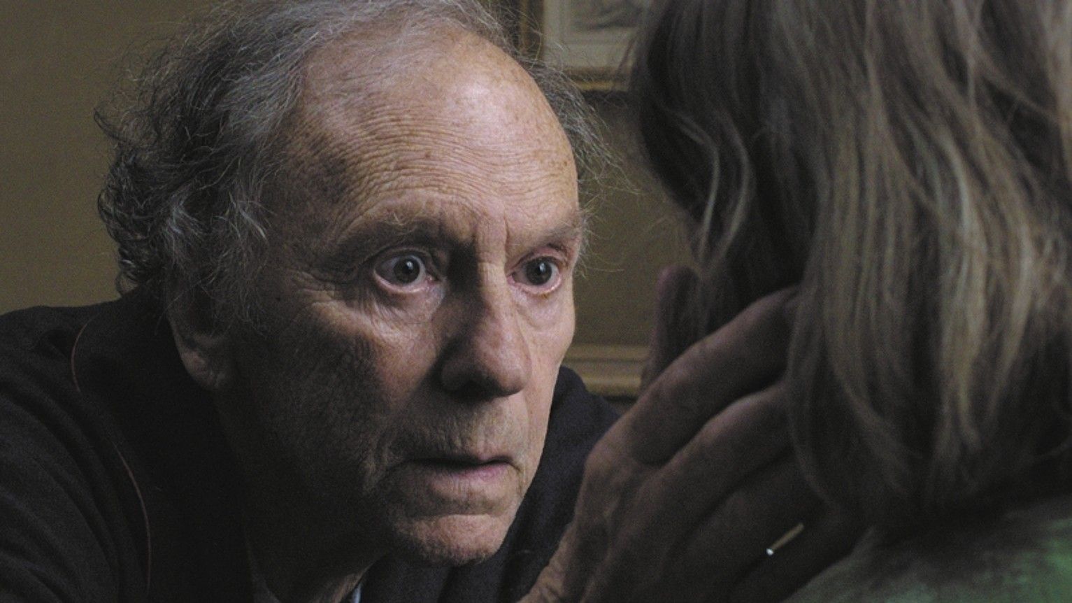 Jean-Louis Trintignant, Michael Hanekeren Amour filmean. DONOSTIA ZINEMALDIA. Jean-Louis Trintignant, Michael Hanekeren Amour filmean. DONOSTIA ZINEMALDIA.