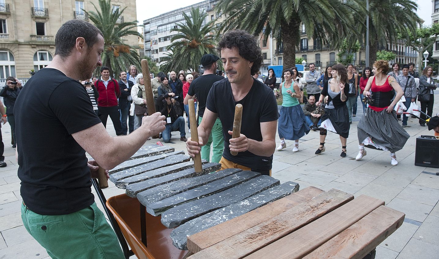 Oreka TX, Donostian, iazko maiatzan. JON URBE / ARGAZKI PRESS. Oreka TX, Donostian, iazko maiatzan. JON URBE / ARGAZKI PRESS.