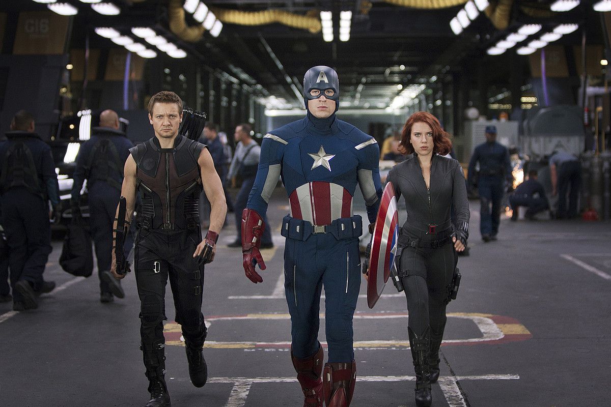 Aurretik zenbait sailetan agertu diren superheroiek osatzen dute The Avengers-eko taldea. BERRIA. Aurretik zenbait sailetan agertu diren superheroiek osatzen dute The Avengers-eko taldea. BERRIA.