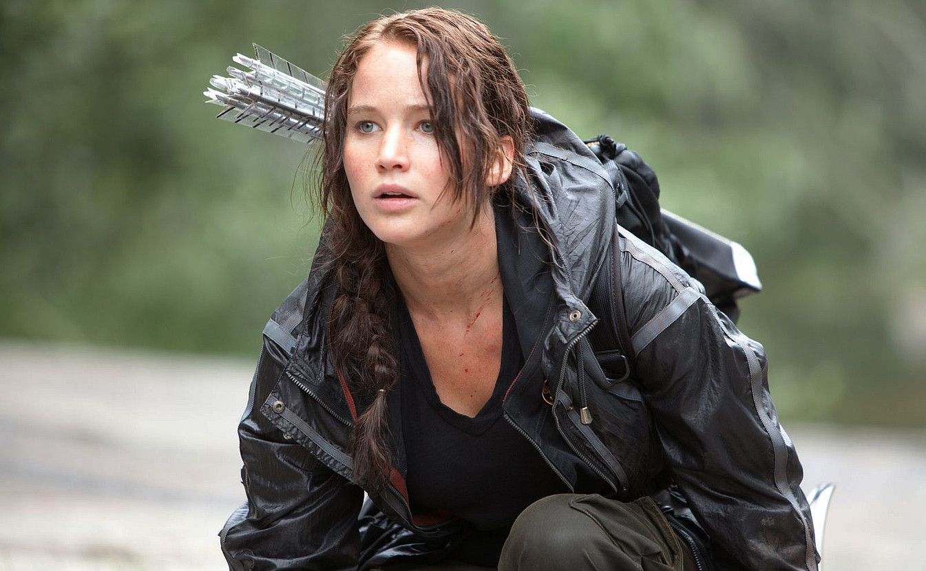Jennifer Lawrence da The Hunger Games filmeko protagonista nagusia. MURRAY CLOSE. Jennifer Lawrence da The Hunger Games filmeko protagonista nagusia. MURRAY CLOSE.