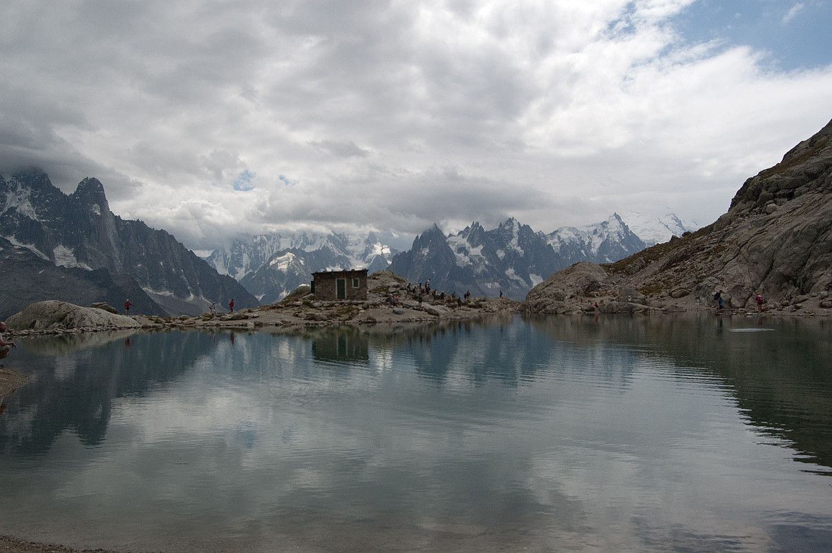 Alpeen bihotza inguratzen du lasterketak, Mont Blanc mendigunea. JON HAITZ LEGARRETA.