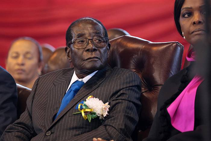 Mugabe, artxiboko irudi batean. AARON UFUMELI, EFE