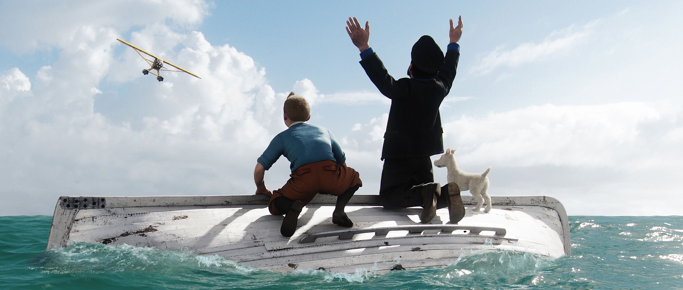 Steven Spielbergen The Adventures of Tintin: Secret of the Unicorn filmeko irudi batzuk. SONY PICTURES ENTERTAINMENT. Steven Spielbergen The Adventures of Tintin: Secret of the Unicorn filmeko irudi batzuk. SONY PICTURES ENTERTAINMENT.