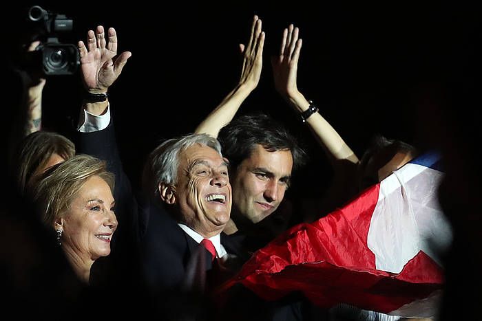 Sebastian Piñera, Txileko presidente hautatua. MARIO RUIZ, EFE