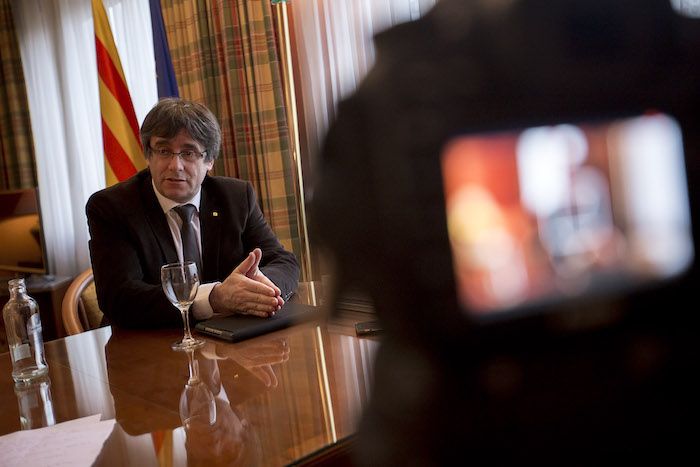 Carles Puigdemont, Bruselan. VILAWEB