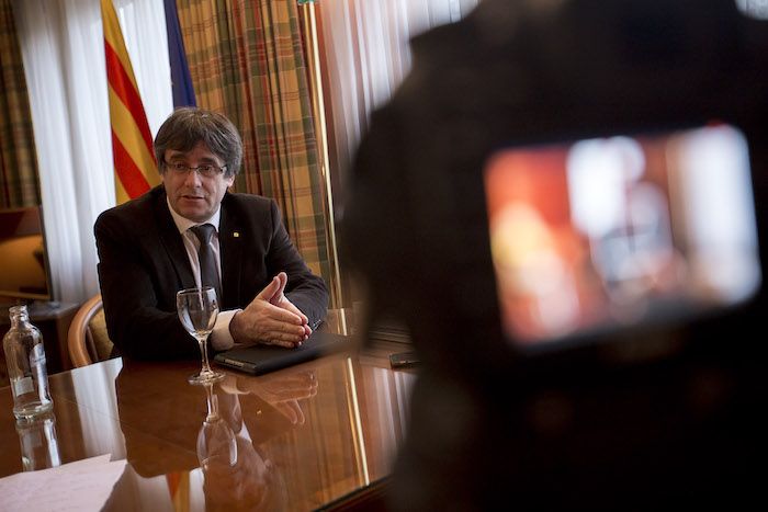 Carles Puigdemont, Bruselan. VILAWEB