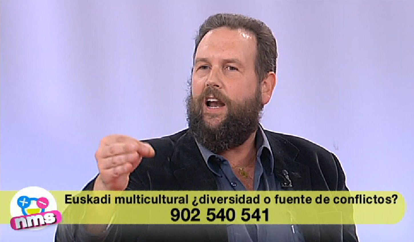 Irusta, saioaren une batean. EITB / BERRIA. Irusta, saioaren une batean. EITB / BERRIA.