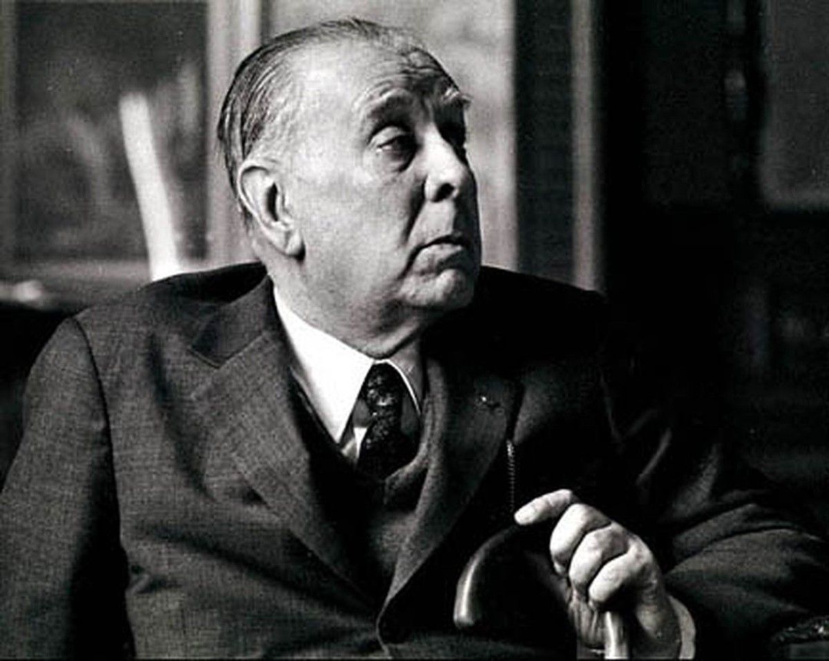 Jorge Luis Borges idazle argentinarra (1889-1986).. Z / BERRIA.