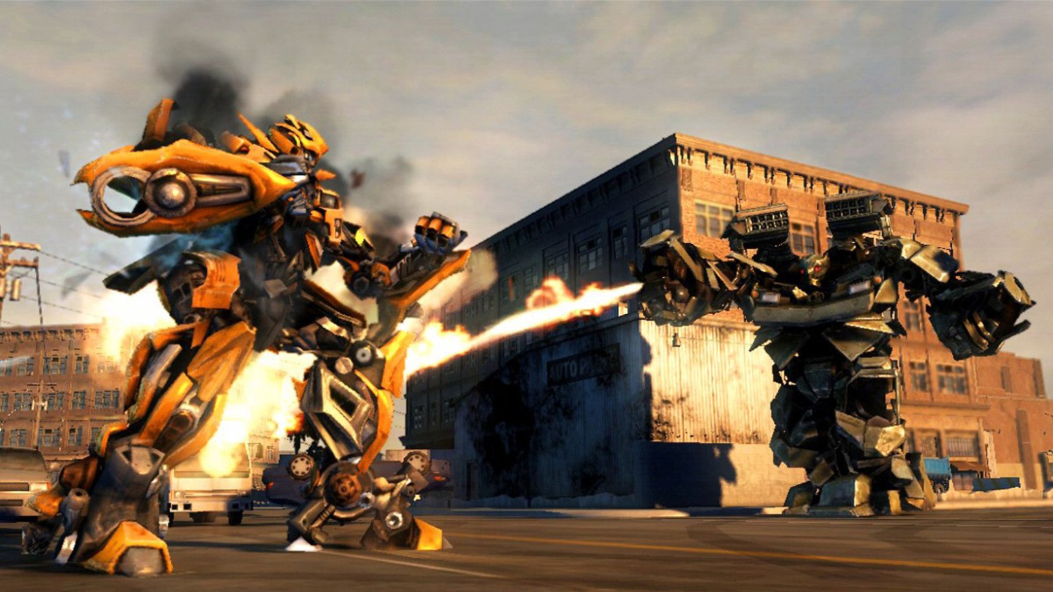 Autobots eta Decepticons roboten arteko liskarrak dira, berriz ere, nagusi Transformers: Dark of the Moon-en. - / BERRIA.