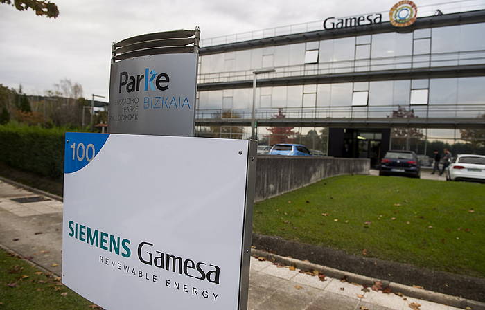 Siemens Gamesaren egoitza nagusia, Zamudioko parke teknologikoan. LUIS JAUREGIALTZO, ARGAZKI PRESS