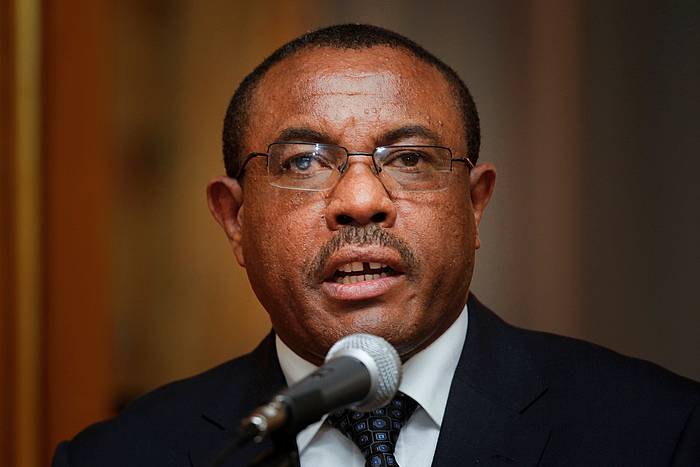 Hailemariam Desalegn gaur arte Etiopiako lehen ministro izan dena, artxiboko irudi batean. DAI KUROKAWA, EFE