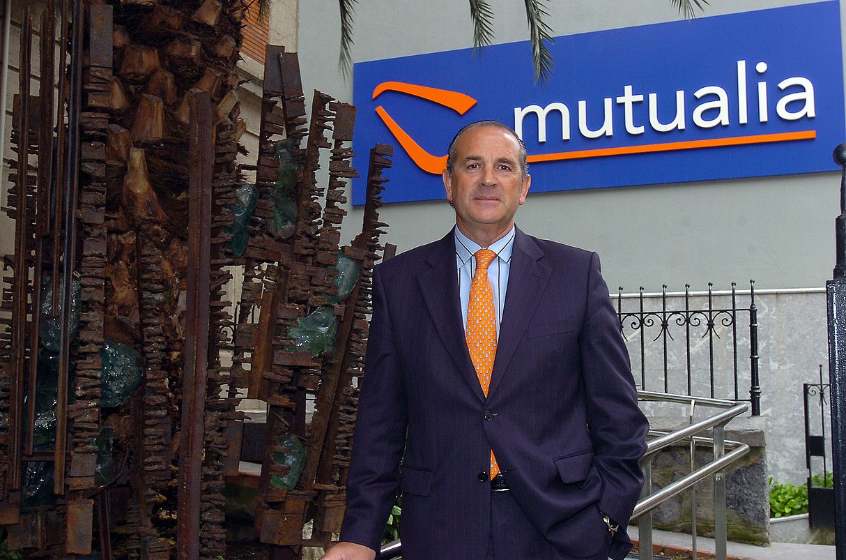 Miguel Angel Lujua Mutualia mutualitateko zuzendari kudeatzailea izan da orain arte. MONIKA DEL VALLE / ARGAZKI PRESS. Miguel Angel Lujua Mutualia mutualitateko zuzendari kudeatzailea izan da orain arte. MONIKA DEL VALLE / ARGAZKI PRESS.