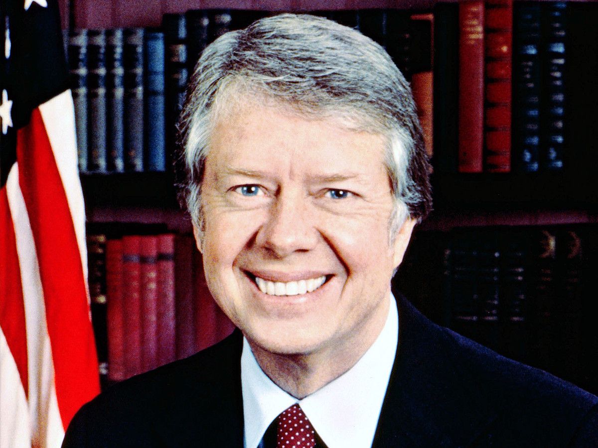 Jimmy Carter, AEBetako presidente zenean. BERRIA / BERRIA. Jimmy Carter, AEBetako presidente zenean. BERRIA / BERRIA.