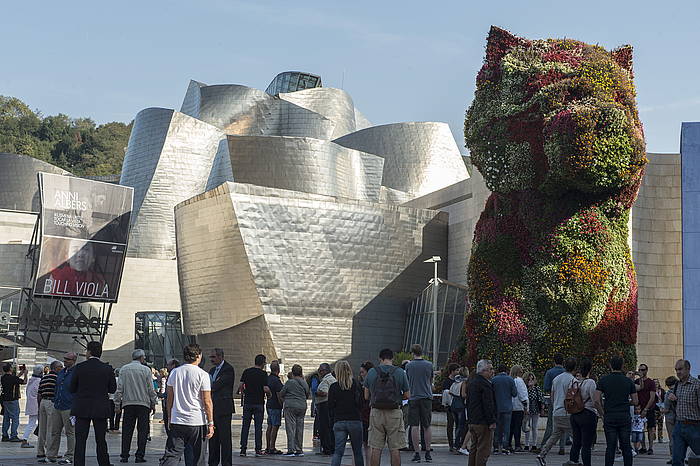 Bilboko Guggenheim museoa, artxiboko irudi batean. MONIKA DEL VALLE, ARGAZKI PRESS