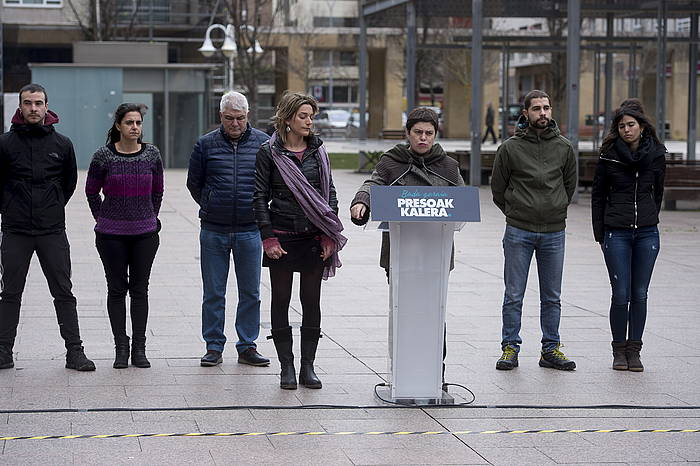 Kalera Kalerak mobilizazioak deitu ditu, presoen eskubideen alde. IñIGO URIZ / ARGAZKI PRESS