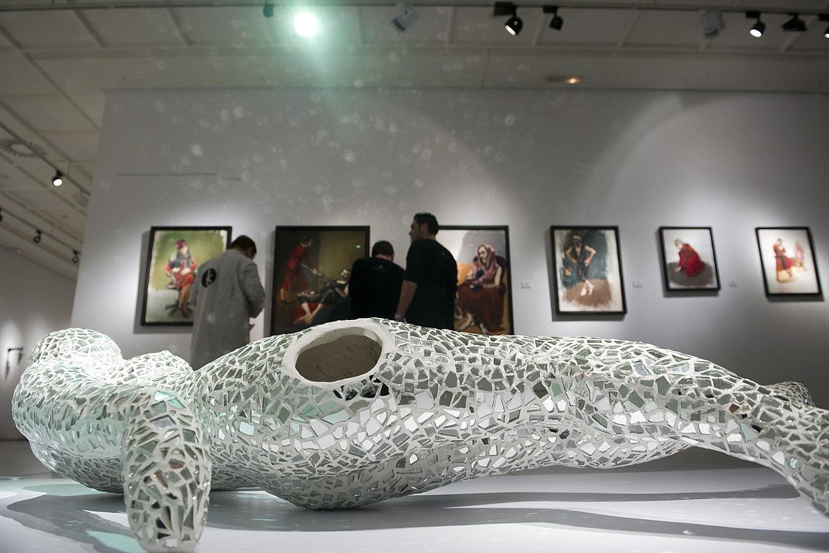 Emakume artista esanguratsuen lanak ikusgai daude Gasteizen. JUANAN RUIZ / ARGAZKI PRESS. Emakume artista esanguratsuen lanak ikusgai daude Gasteizen. JUANAN RUIZ / ARGAZKI PRESS.