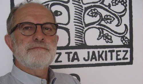 Jean Mihel Larrasquet, artxiboko irudi batean. BERRIA