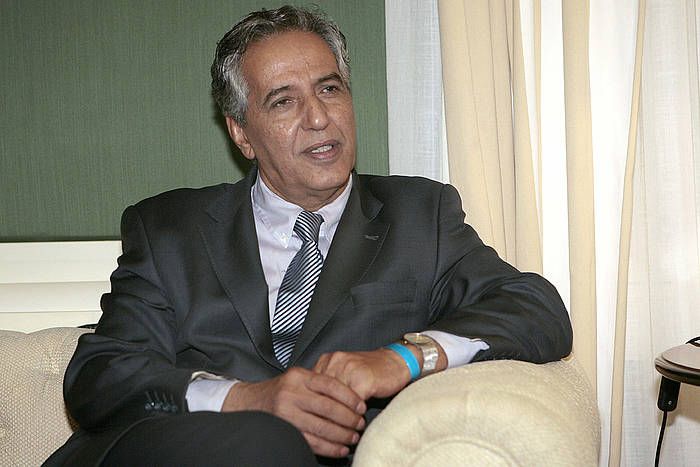Ahmed Bujari Fronte Polisarioko ordezkaria, artxiboko irudi batean. CRISTOBAL GARCIA, EFE