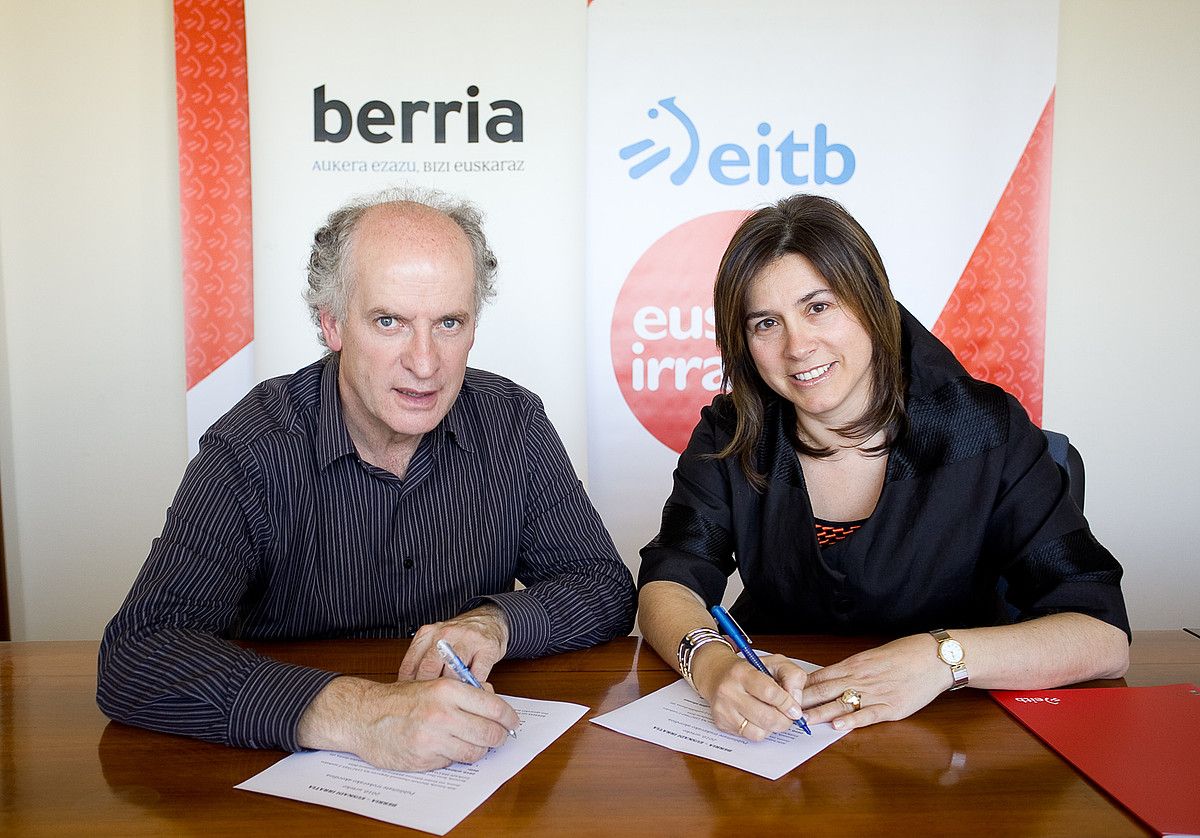 Rosa Diez Urrestarazu, ETB1eko eduki zuzendaria. BERRIA.