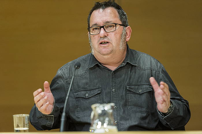 Saniel Castillejo, artxiboko irudi batean. JUANAN RUIZ, FOKU
