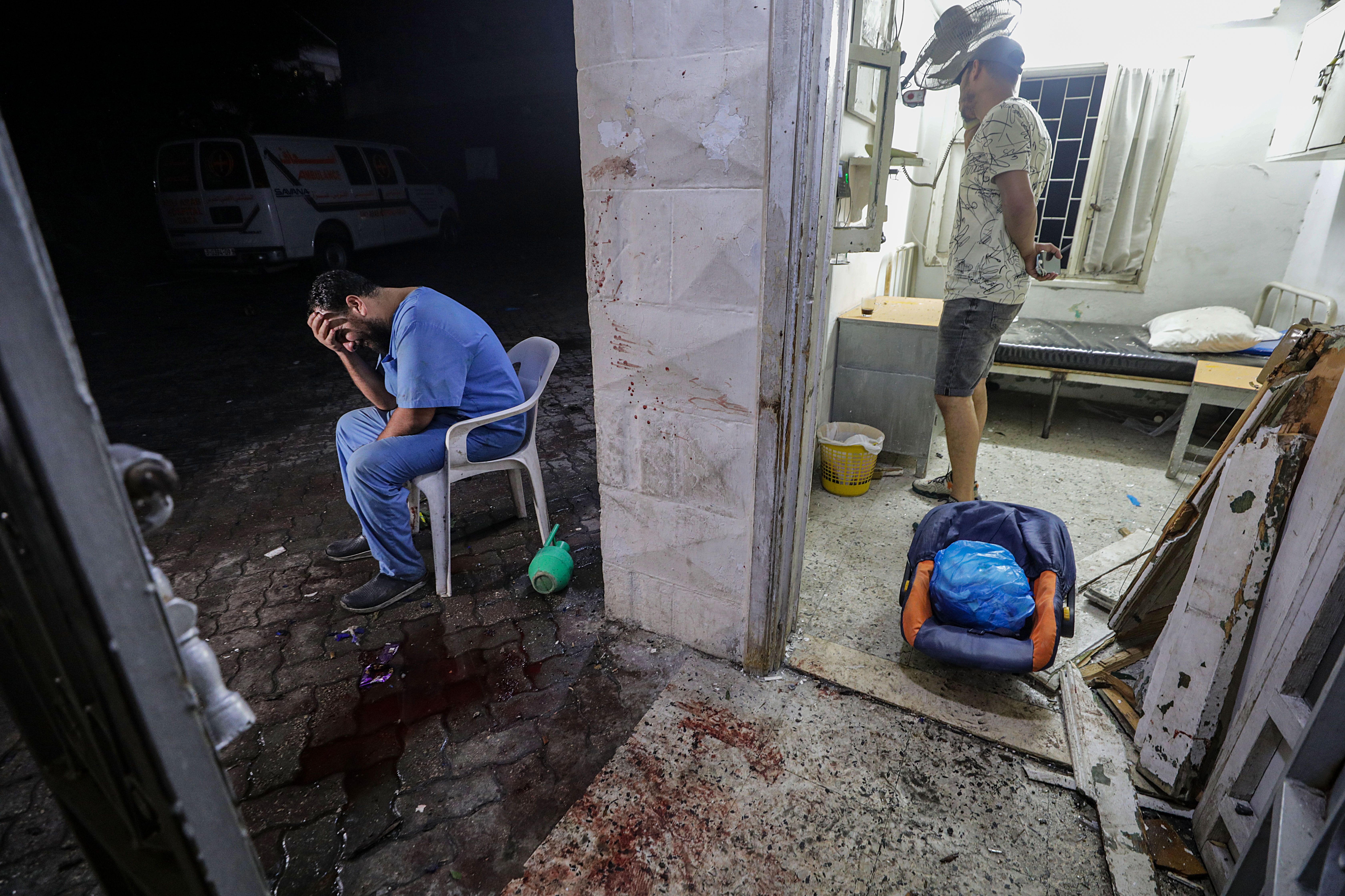 MIDEAST PHOTO SET ISRAEL PALESTINIANS GAZA CONFLICT