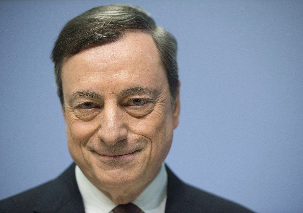 Mario Draghi. ARNE DEDERT / EFE.