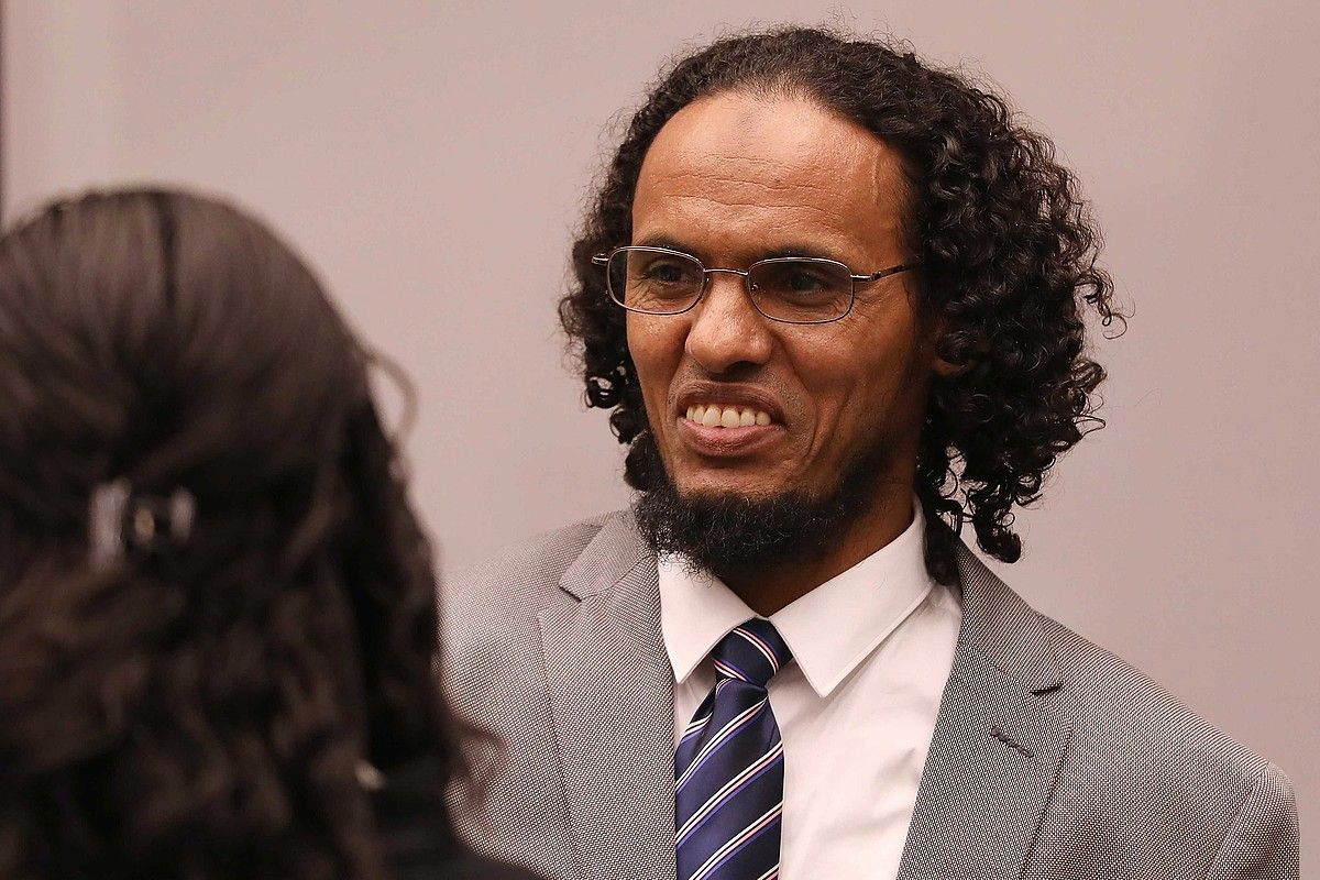 Ahmad al-Faqi al-Mahdi Nazioarteko Zigor Auzitegian, atzo. BAS CZERWINSKI / EFE. Ahmad al-Faqi al-Mahdi Nazioarteko Zigor Auzitegian, atzo. BAS CZERWINSKI / EFE.