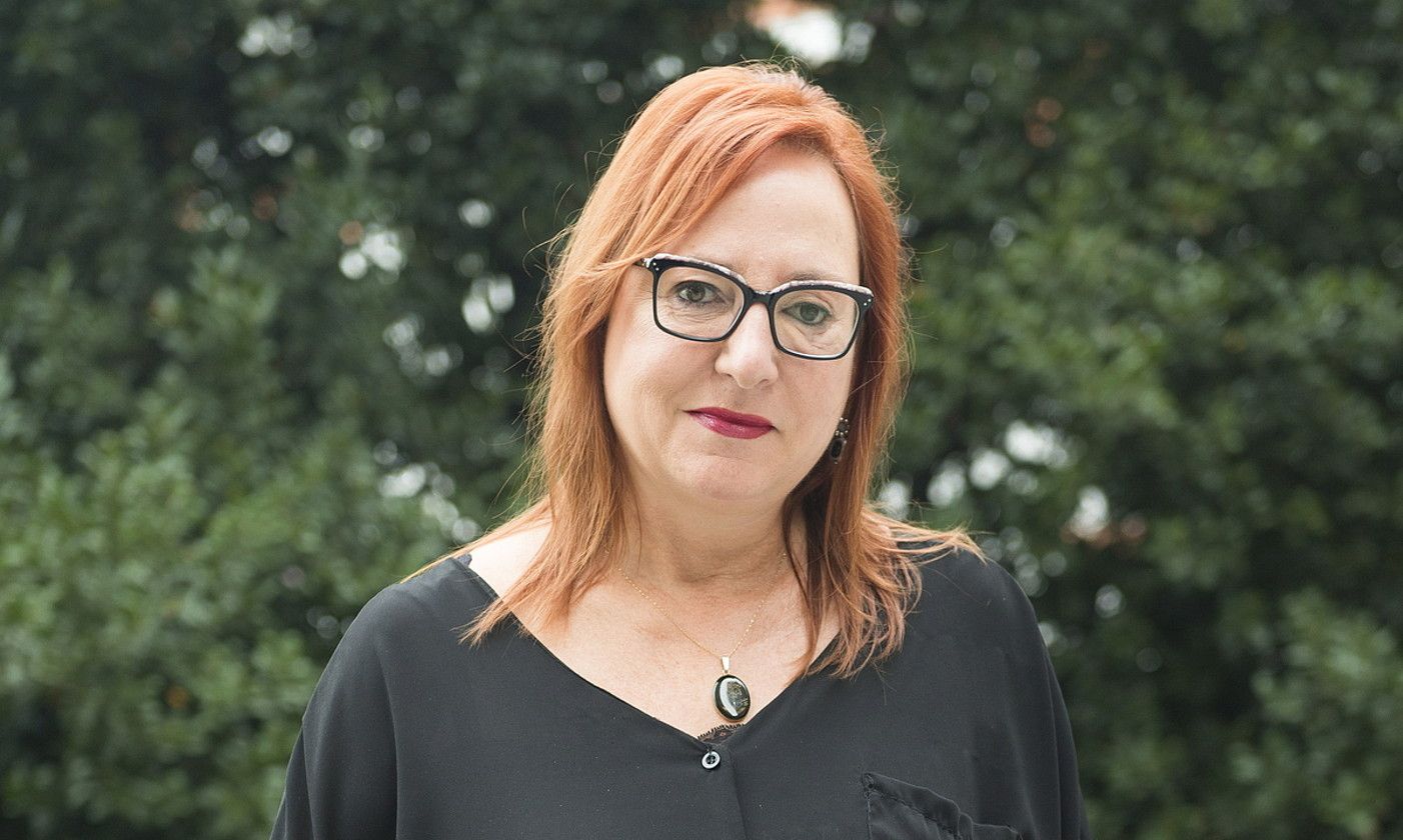 Miren Agur Meabek hitzaldi bat emango du Ean, bihar. MONIKA DEL VALLE / FOKU. Miren Agur Meabek hitzaldi bat emango du Ean, bihar. MONIKA DEL VALLE / FOKU.