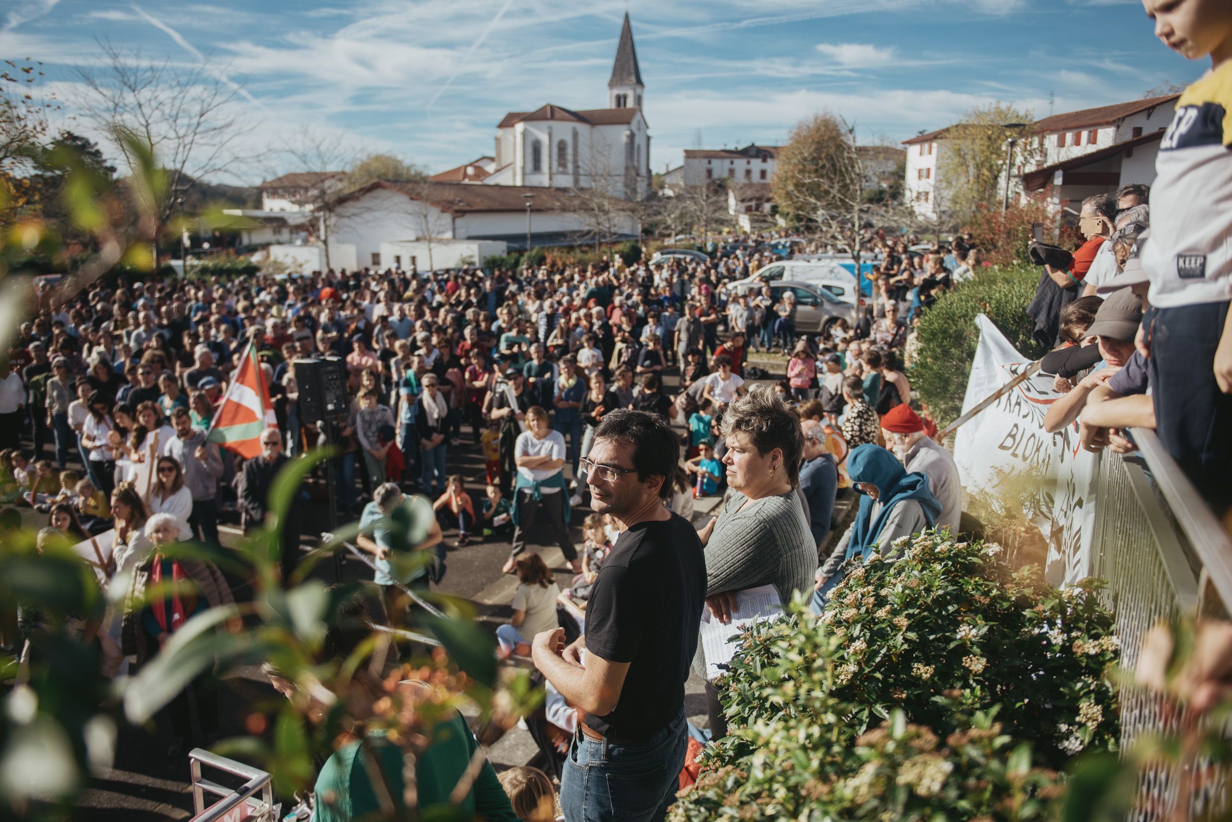 Beskoitzeko ikastolaren aldeko manifestazioa
