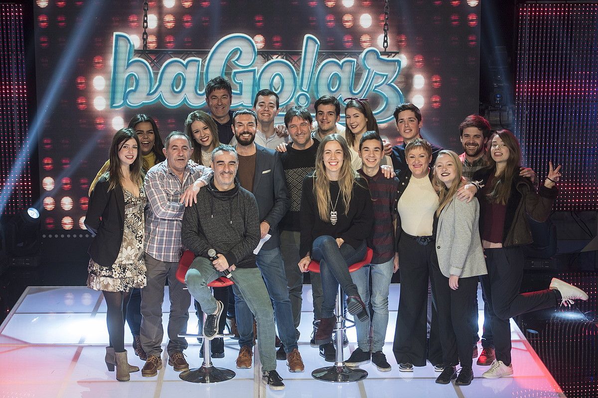 ETBk Miramongo estudioetan grabatuko du Bago!az saio berria. JON URBE / ARGAZKI PRESS. ETBk Miramongo estudioetan grabatuko du Bago!az saio berria. JON URBE / ARGAZKI PRESS.