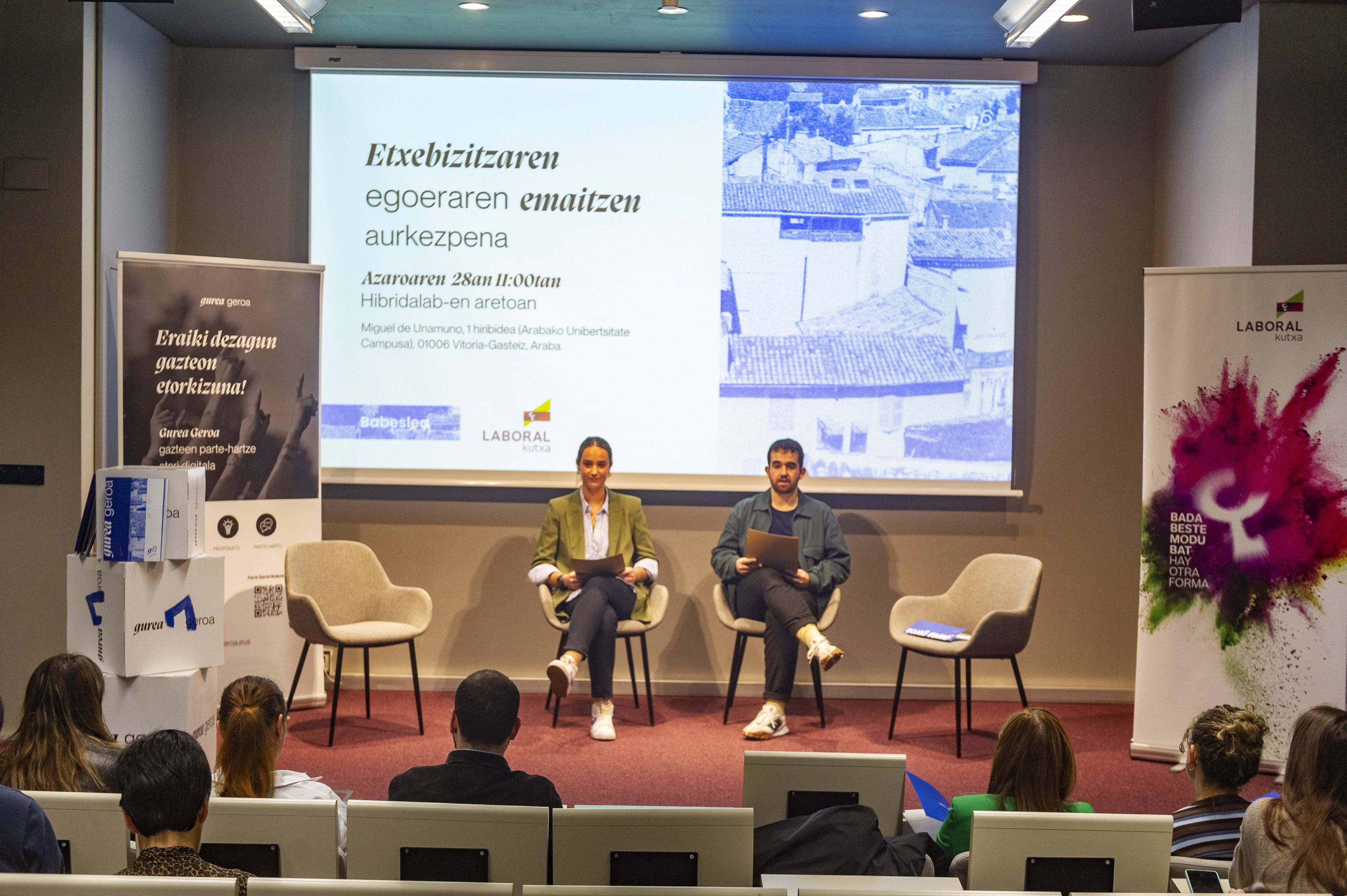 (ID_13384987) (Jaizki Fontaneda/@FOKU) 2023-11-28, Gasteiz. Gurea Geroa plataformak egin duen makroinkestaren emaitzak eman ditu le...